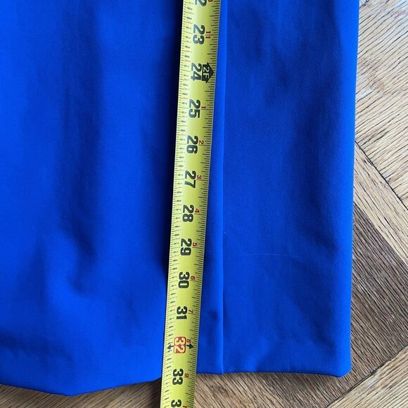 Zara Woman Cobalt Blue V-Neck Tailored Minidress, Size XS - Picture 10 of 10